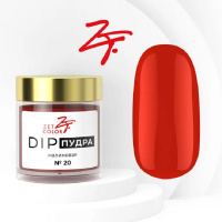 Изображение Базовая пудра для ногтей Zet Color DIP №20 малиновая, 6 г в интернет-магазине ВОЛГТЕК
