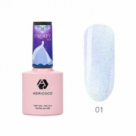 Изображение Топ для гель-лака хамелеон ADRICOCO Frosty Top №01, 8 мл в интернет-магазине ВОЛГТЕК