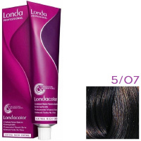Изображение Крем-краска для волос Londa Professional Color 5.07 светлый шатен натурально-коричневый, 60 мл в интернет-магазине ВОЛГТЕК