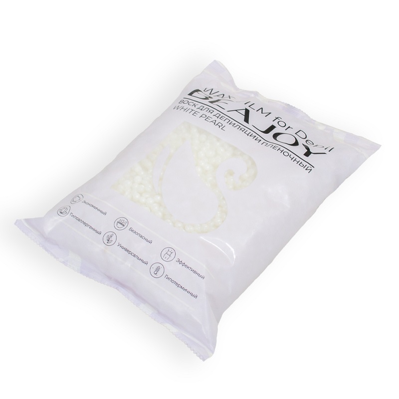 Изображение Пленочный воск для депиляции в гранулах Beajoy White Perl, 1000 гр в интернет-магазине ВОЛГТЕК