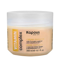 Изображение Крем-парафин с маслом семян Тыквы и витаминами A, E, F Kapous Body Care, 300 мл в интернет-магазине ВОЛГТЕК