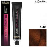 Изображение Безаммиачная краска для волос L’OREAL Dia Richesse 6.40 темный блондин медный, 50 мл в интернет-магазине ВОЛГТЕК