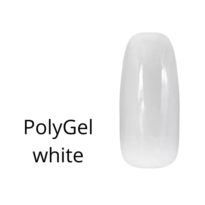 Изображение Полигель/Акригель для ногтей Eclipse White, 30 мл в интернет-магазине ВОЛГТЕК