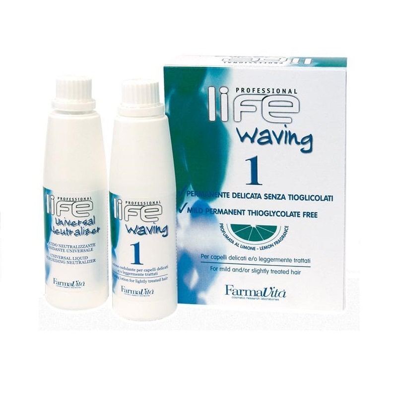 Изображение Химическая завивка 1 для нормальных волос в наборе FarmaVita Life Waving в интернет-магазине ВОЛГТЕК
