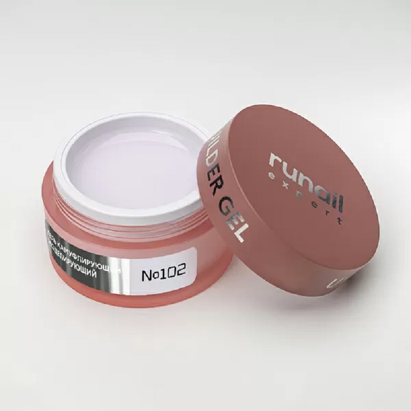 Изображение Гель для моделирования ногтей RuNail UV Builder Gel Expert №102, 50 мл в интернет-магазине ВОЛГТЕК