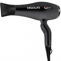 Изображение Профессиональный фен для волос Dewal ErgoLife 03-001 Black в интернет-магазине ВОЛГТЕК