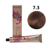 Изображение Крем-краска для волос Farmavita Life Color Plus 7.3 блондин золотистый, 100 мл в интернет-магазине ВОЛГТЕК