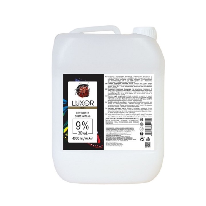 Изображение Окислитель LUXOR Professional Color 9% 4000 мл в интернет-магазине ВОЛГТЕК
