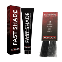Изображение Краситель для волос и бороды Kondor Fast Shade, тон 2 черный в интернет-магазине ВОЛГТЕК