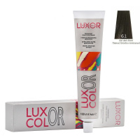 Изображение Крем-краска для волос LUXOR LuxColor 6.1 тёмный блондин пепельный, 100 мл в интернет-магазине ВОЛГТЕК