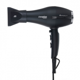 Изображение Профессиональный фен для волос Dewal EXCEPTION Compact 03-114 Black в интернет-магазине ВОЛГТЕК