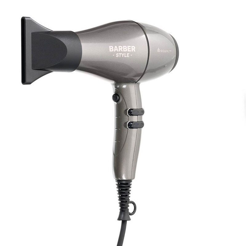 Изображение Профессиональный фен для волос Dewal PRO BARBER STYLE Compact 03-3011 Gunsteel в интернет-магазине ВОЛГТЕК