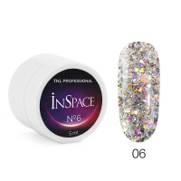 Изображение Светоотражающий гель для дизайна TNL InSpace №06, 5 мл в интернет-магазине ВОЛГТЕК