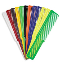Изображение Набор цветных расчесок для барбера WAHL Colored Flat Top comb 3206-200, 12 шт в интернет-магазине ВОЛГТЕК