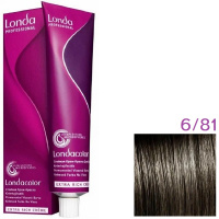 Изображение Крем-краска для волос Londa Professional Color 6.81 тёмный блонд жемчужно-пепельный, 60 мл в интернет-магазине ВОЛГТЕК