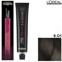 Изображение Безаммиачная краска для волос L’OREAL Dia Richesse 6.01 темный блондин натурально-пепельный, 50 мл в интернет-магазине ВОЛГТЕК