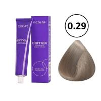 Изображение Крем-краска для волос V-COLOR Demax 0.29 перламутровый пастель, 60 мл в интернет-магазине ВОЛГТЕК