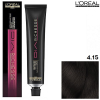 Изображение Безаммиачная краска для волос L’OREAL Dia Richesse 4.15 шатен пепельный красное дерево, 50 мл в интернет-магазине ВОЛГТЕК