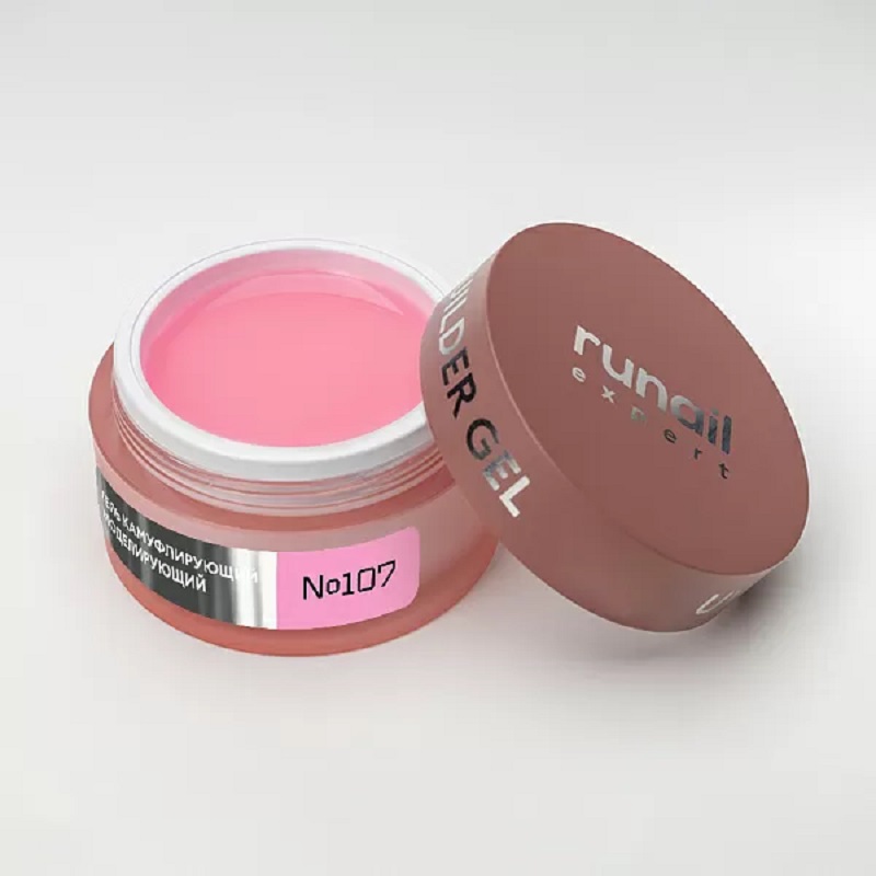 Изображение Гель для моделирования ногтей RuNail UV Builder Gel Expert №107, 15 мл в интернет-магазине ВОЛГТЕК