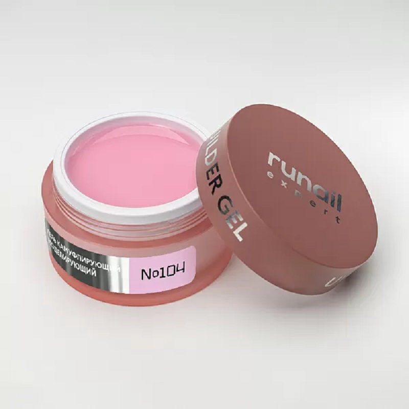 Изображение Гель для моделирования ногтей RuNail UV Builder Gel Expert №104, 15 мл в интернет-магазине ВОЛГТЕК