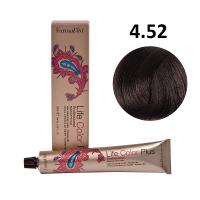 Изображение Крем-краска для волос Farmavita Life Color Plus 4.52 каштановый шоколадный красное дерево, 100 мл в интернет-магазине ВОЛГТЕК