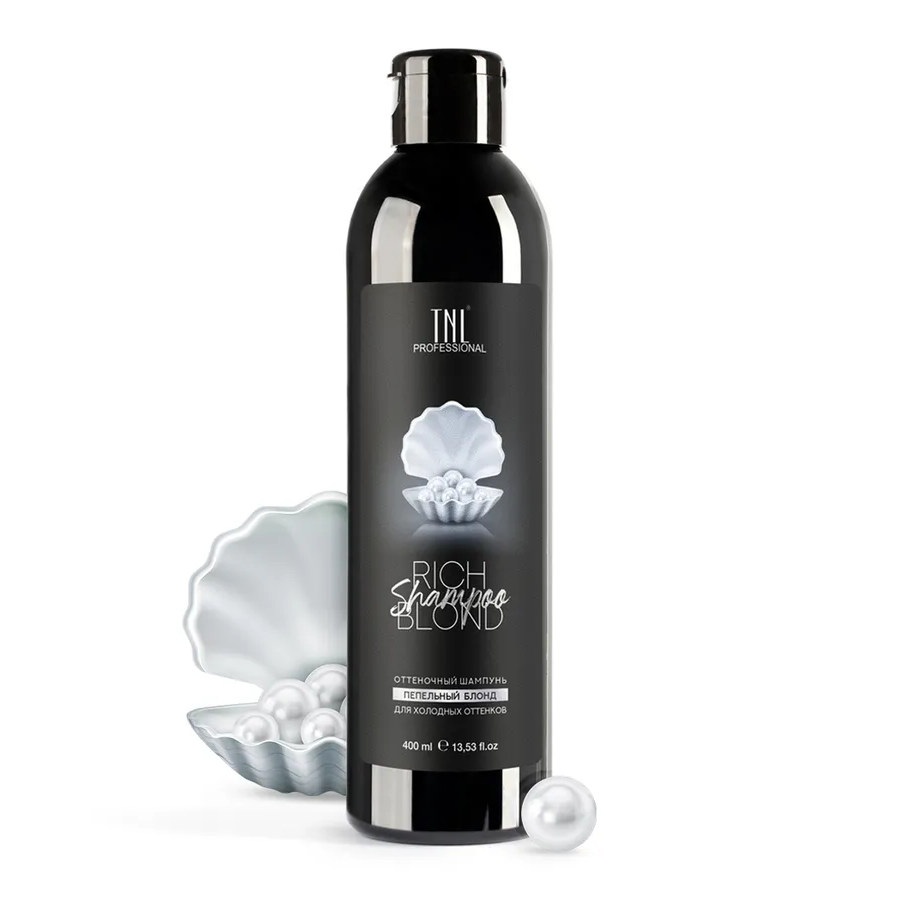 Изображение Оттеночный шампунь для холодных оттенков TNL Color Boom Rich Blond, 400 мл в интернет-магазине ВОЛГТЕК