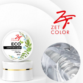 Изображение Укрепляющий гель для ногтей Zet Color ЕСО №0 прозрачный, 20 мл в интернет-магазине ВОЛГТЕК