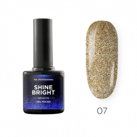 Изображение Гель-лак для ногтей TNL Shine bright №07 золотой блеск, 10 мл в интернет-магазине ВОЛГТЕК