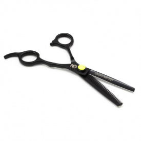 Изображение Парикмахерские ножницы филировочные 5.5" Mizuka Дебют PBS-R10T Black & Green, (36 зубцов) в интернет-магазине ВОЛГТЕК