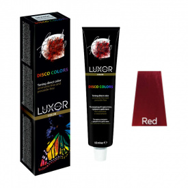 Изображение Тонирующий гель для волос прямого действия LUXOR Disco Colors Красный, 100 мл в интернет-магазине ВОЛГТЕК