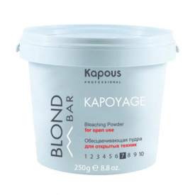 Изображение Обесцвечивающая пудра Kapous Blond Bar Kapoyage, 250 г в интернет-магазине ВОЛГТЕК