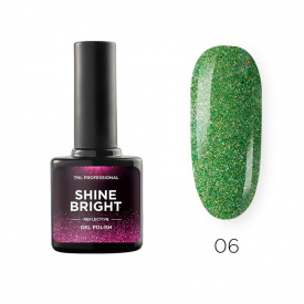 Изображение Гель-лак для ногтей TNL Shine bright №06 изумрудная вуаль, 10 мл в интернет-магазине ВОЛГТЕК