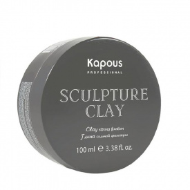 Изображение Глина для укладки волос нормальной фиксации Kapous Sculpture Clay, 100 мл в интернет-магазине ВОЛГТЕК