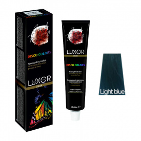 Изображение Тонирующий гель для волос прямого действия LUXOR Disco Colors Голубой, 100 мл в интернет-магазине ВОЛГТЕК