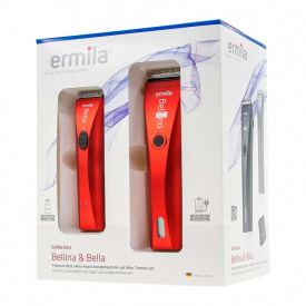 Изображение Набор машинка и триммер Ermila Bellina Bella Combo Red 1870-0028 в интернет-магазине ВОЛГТЕК