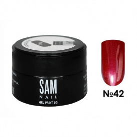 Изображение Гель-краска для ногтей Sam Nail №42, 5 г в интернет-магазине ВОЛГТЕК