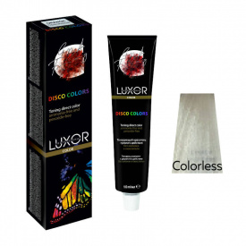 Изображение Тонирующий гель для волос прямого действия LUXOR Disco Colors Бесцветный, 100 мл в интернет-магазине ВОЛГТЕК