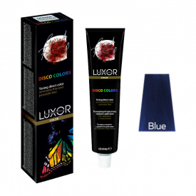 Изображение Тонирующий гель для волос прямого действия LUXOR Disco Colors Синий, 100 мл в интернет-магазине ВОЛГТЕК