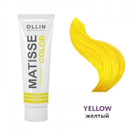 Изображение Пигмент прямого действия OLLIN Matisse Color Yellow Желтый, 100 мл в интернет-магазине ВОЛГТЕК