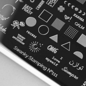 Изображение Пластины для стемпинга Swanky Stamping 111 в интернет-магазине ВОЛГТЕК