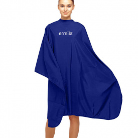 Изображение Парикмахерский пеньюар Ermila Cape 0094-0080 синий в интернет-магазине ВОЛГТЕК