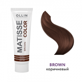 Изображение Пигмент прямого действия OLLIN Matisse Color Brown Коричневый, 100 мл в интернет-магазине ВОЛГТЕК