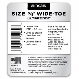 Изображение Ножевой блок Andis Ultra Edge size 5/8 (0.8 мм) 64960 в интернет-магазине ВОЛГТЕК