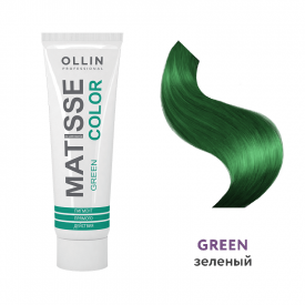 Изображение Пигмент прямого действия OLLIN Matisse Color Green Зеленый, 100 мл в интернет-магазине ВОЛГТЕК