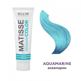 Изображение Пигмент прямого действия OLLIN Matisse Color Aquamarine Аквамарин, 100 мл в интернет-магазине ВОЛГТЕК
