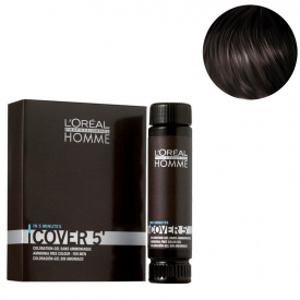 Изображение Мужской гель для тонирования седины L’OREAL Homme Cover 5 №3 темный шатен, 3х50 мл в интернет-магазине ВОЛГТЕК
